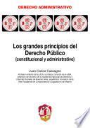 Libro Los grandes principios del Derecho Público