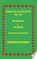 Libro LOS ODU IFA VOL. 84 Ika Owonrin-Ika Obara