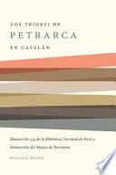 Libro Los Trionfi de Petrarca comentados en catalán