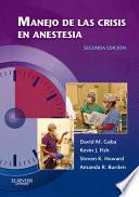 Libro Manejo de las crisis en anestesia