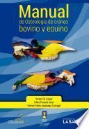 Libro Manual de osteología de cráneo bovino y equino