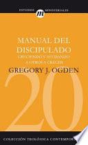 Libro Manual del discipulado