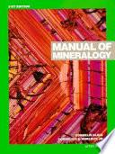Libro Manual of Mineralogy (after James D. Dana)
