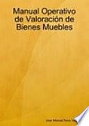Libro Manual Operativo de Valoración de Bienes Muebles