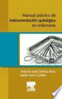 Libro Manual práctico de instrumentación quirúrgica en enfermería