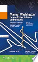 Libro Manual Washington de Medicina Interna Ambulatoria