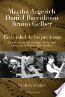 Libro Martha Argerich, Daniel Barenboim, Bruno Gelber. En la edad de las promesas