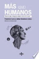 Libro Más (que) humanos