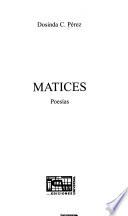 Libro Matices