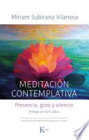 Libro Meditación contemplativa