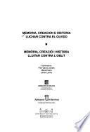 Libro Memoria, creación e historia