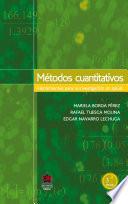 Libro Métodos cuantitativos 3a. Ed. Herramientas para la investigación en salud