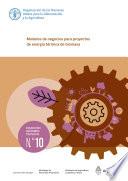 Libro Modelos de negocios para proyectos de energía térmica de biomasa