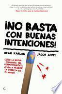 Libro ¡No basta con buenas intenciones!