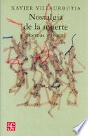 Libro Nostalgia de la muerte