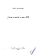 Libro Nuevas perspectivas sobre el 98