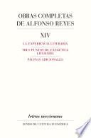 Libro Obras completas, XIV