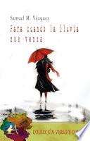 Libro Para cuando la lluvia nos venza
