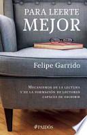 Libro Para Leerte Mejor