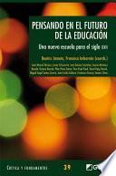 Libro Pensando en el futuro de la educación