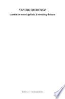 Libro Perspectivas constructivistas