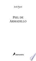 Libro Piel de armadillo