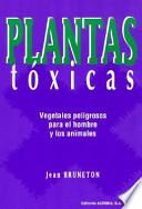 Libro Plantas tóxicas