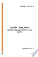 Libro Poesía cotidiana