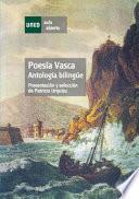Libro POESÍA VASCA. ANTOLOGÍA BILINGÜE