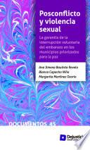 Libro Posconflicto y violencia sexual