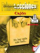 Libro Primeras Lecciones Cajon