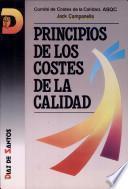 Libro Principios de Los Costes de la Calidad