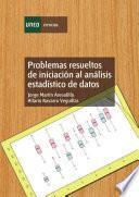Libro Problemas Resueltos de Iniciación Al Análisis Estadístico de Datos