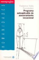 Libro Programa autoaplicable de asesoramiento vocacional