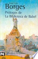 Libro Prólogos de la Biblioteca de Babel