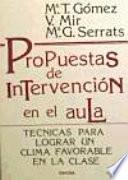 Libro Propuestas de intervención en el aula