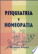 Libro Psiquiatria Y Homeopatia