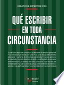 Libro Qué escribir en toda circunstancia