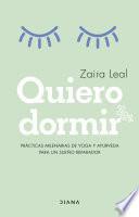 Libro Quiero dormir