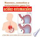 Libro Razones, remedios y tratamientos para las acidez estomacales