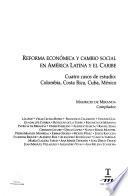 Libro Reforma económica y cambio social en América Latina y el Caribe