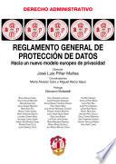 Libro Reglamento general de protección de datos