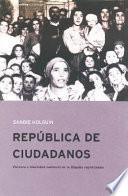 Libro República de ciudadanos