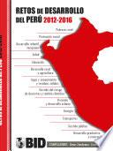 Libro Retos de desarrollo del Perú