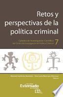 Libro Retos y perspectivas de la política criminal