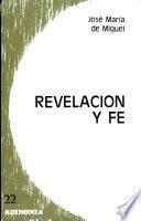 Libro Revelación y fe