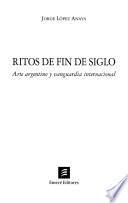 Libro Ritos de fin de siglo