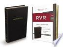 Libro Santa Biblia Reina Valera Revisada (Rvr) Ultrafina, Negra Contemporánea