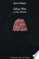 Libro Sidney West y otros poemas