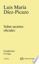 Libro Sobre secretos oficiales